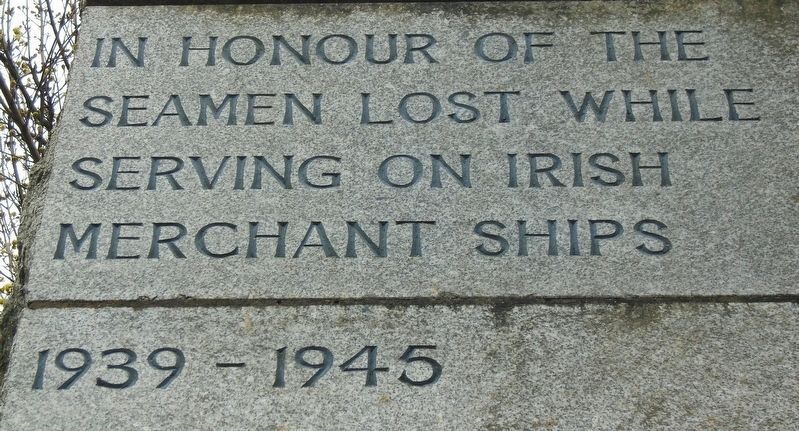 Irish Seaman's National Memorial Dedication. Click for full size. Irish Seaman's National Memorial Dedication image. Click for full size.