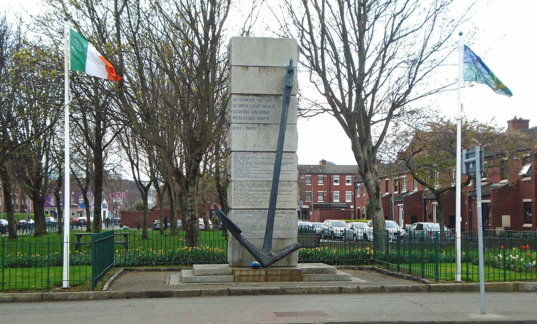 Irish Seaman's National Memorial. Click for full size. Irish Seaman's National Memorial image. Click for full size.