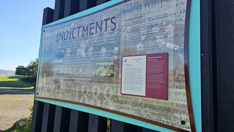 Aftermath and Indictments Marker. Click for full size. Aftermath and Indictments Marker image. Click for full size.