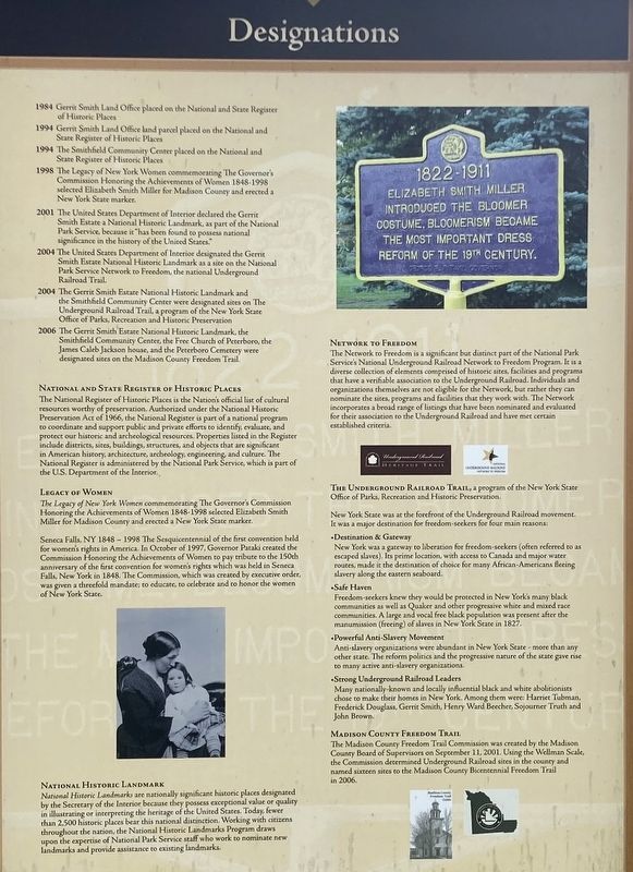 Designations Marker. Click for full size. Designations Marker image. Click for full size.