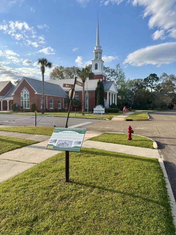 Methodist Episcopal Church Marker. Click for full size. Methodist Episcopal Church Marker image. Click for full size.