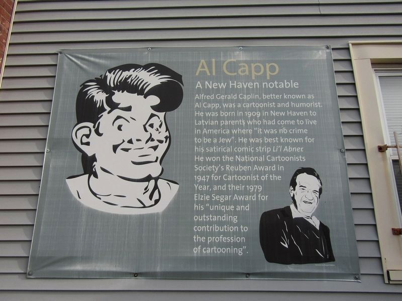 Al Capp Marker. Click for full size. Al Capp Marker image. Click for full size.