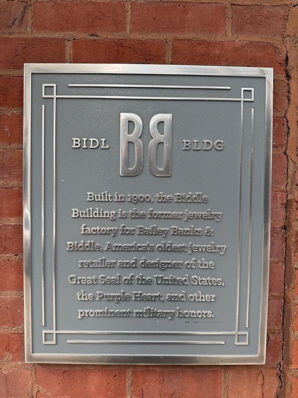 Bidl Bldg Marker. Click for full size. Bidl Bldg Marker image. Click for full size.