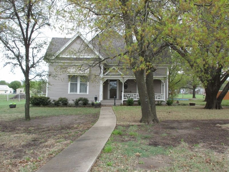 Thomason-Scott House and marker image. Click for full size.