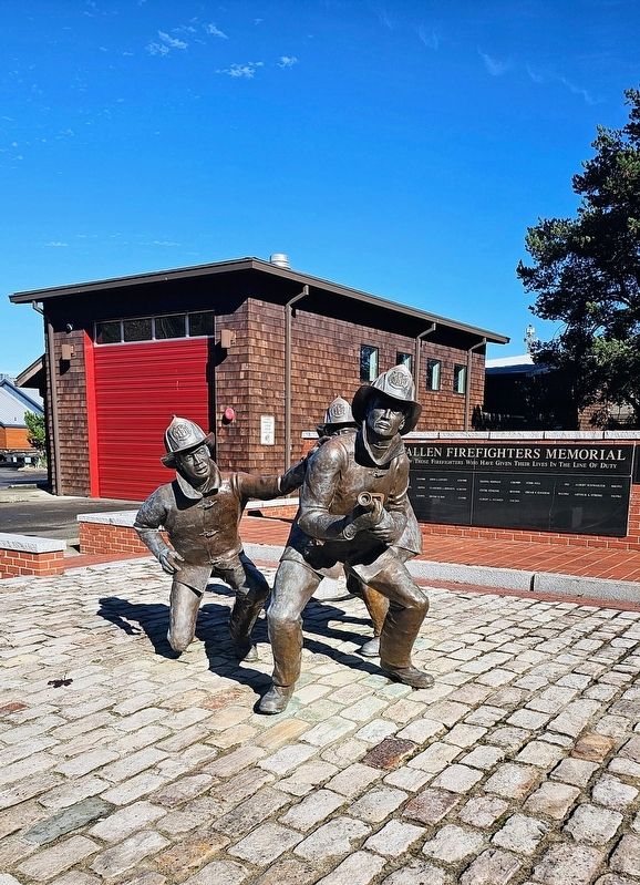Fallen Firefighters Memorial. Click for full size. Fallen Firefighters Memorial image. Click for full size.