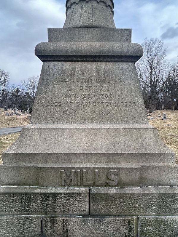 Col. John Mills Marker image. Click for full size.
