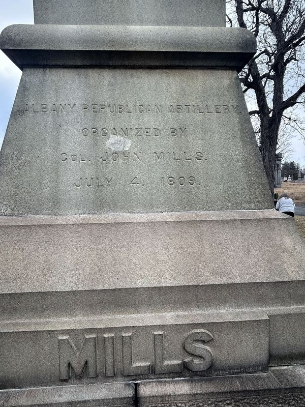 Col. John Mills Marker image. Click for full size.