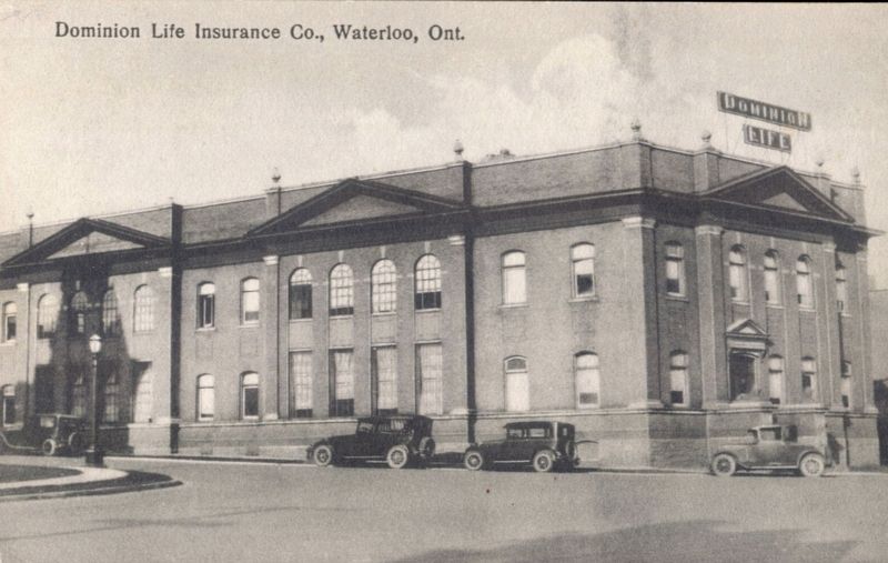 Dominion Life Assurance Company Offices, ca 1930. Click for full size. Dominion Life Assurance Company Offices, ca 1930 image. Click for full size.