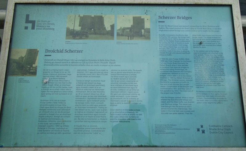 Scherzer Bridges/Droichid Scherzer Marker. Click for full size. Scherzer Bridges/Droichid Scherzer Marker image. Click for full size.