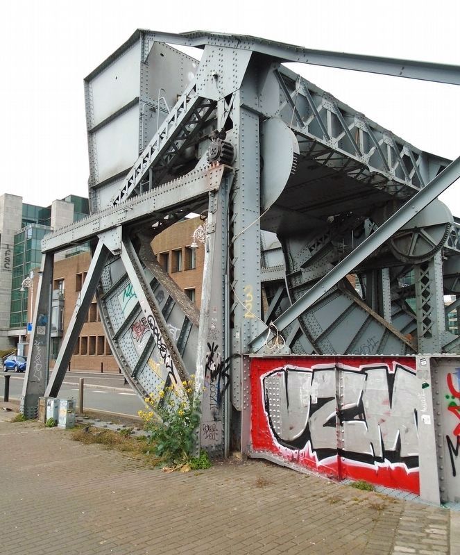 Scherzer Bridges/Droichid Scherzer at George's Dock. Click for full size. Scherzer Bridges/Droichid Scherzer at George's Dock image. Click for full size.