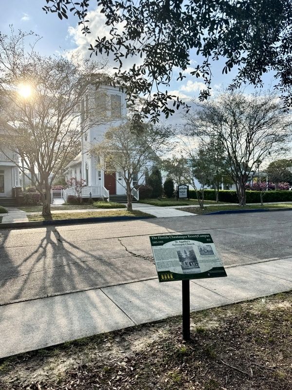 St. Agatha’s Episcopal Church Marker. Click for full size. St. Agatha’s Episcopal Church Marker image. Click for full size.