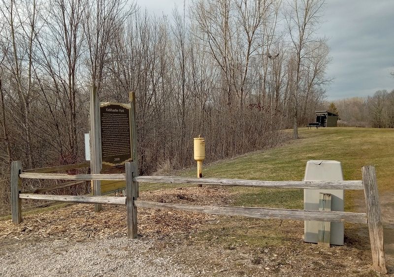 Kiekhaefer Park and marker. Click for full size. Kiekhaefer Park and marker image. Click for full size.