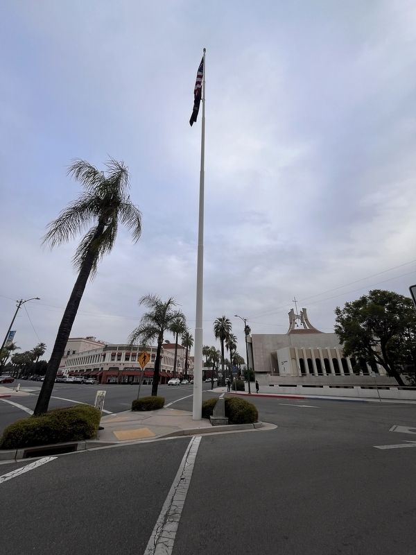 The Redlands Liberty Pole Marker. Click for full size. The Redlands Liberty Pole Marker image. Click for full size.