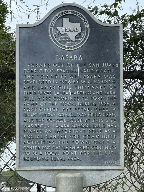 Lasara Marker image. Click for full size.