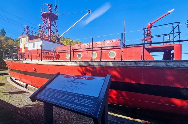 Fireboat No. 1. Click for full size. Fireboat No. 1 image. Click for full size.