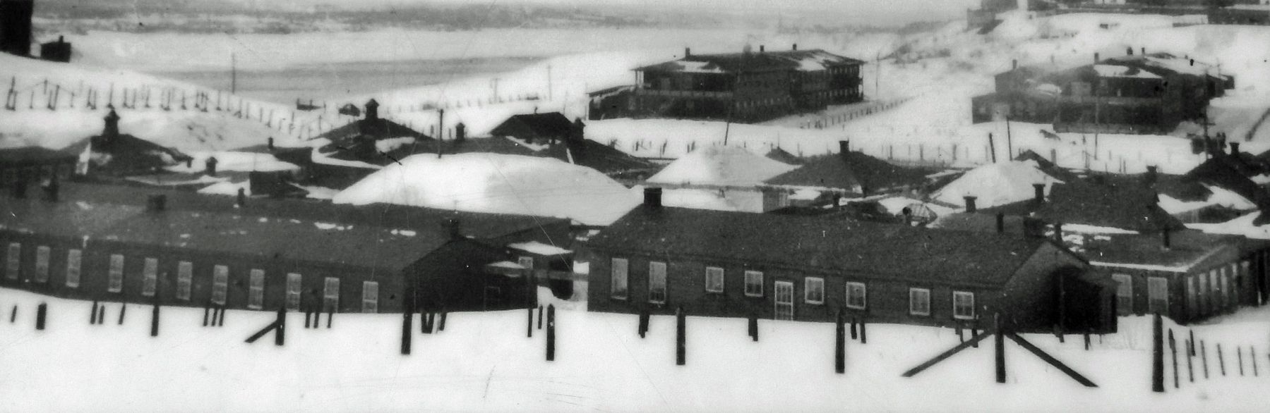 Marker detail: Cove Fields, hiver/winter 1929-1930 image. Click for full size.