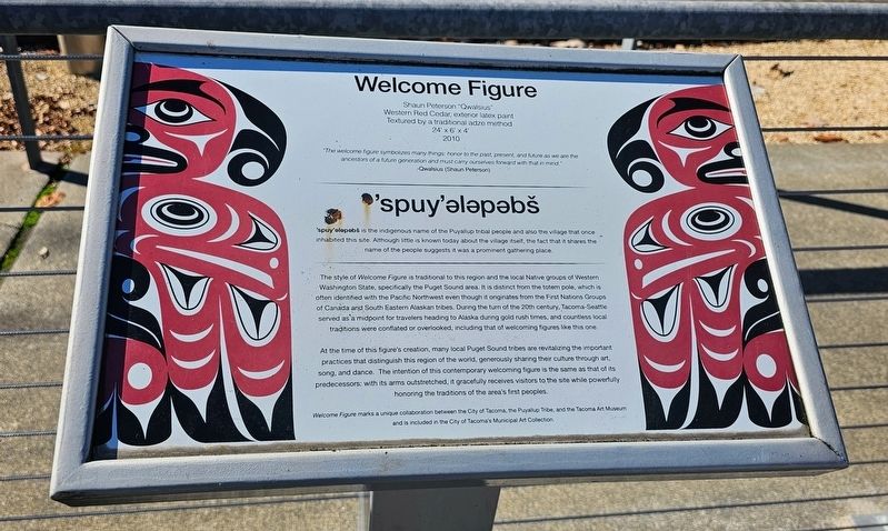 Welcome Figure Marker. Click for full size. Welcome Figure Marker image. Click for full size.