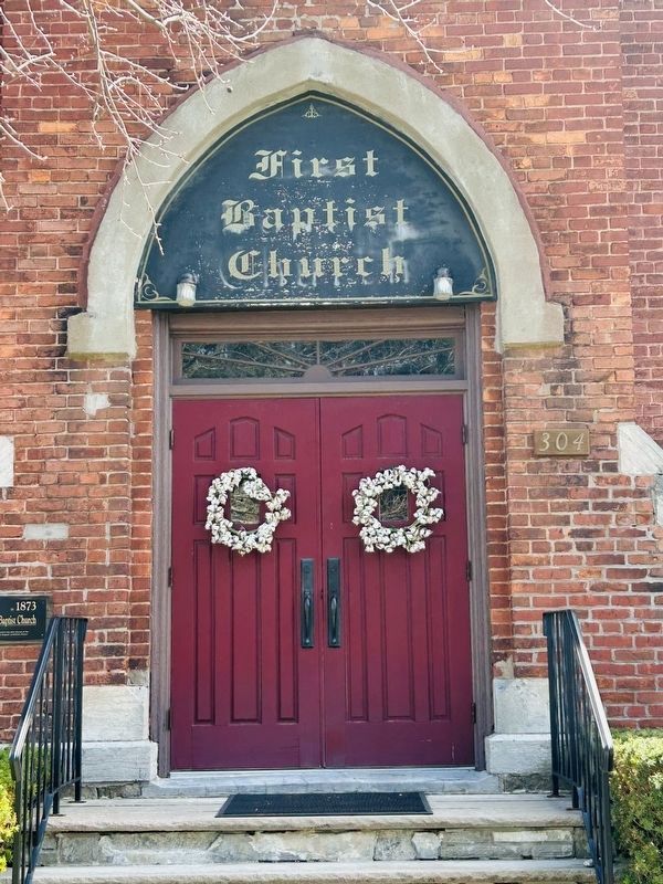 First Baptist Church of Canastota NY. Click for full size. First Baptist Church of Canastota NY image. Click for full size.