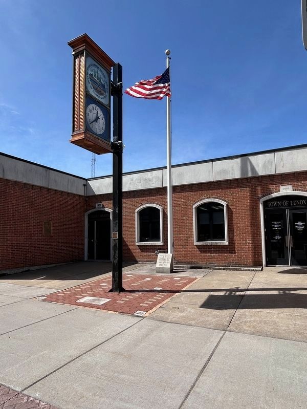 Lenox Veterans Memorial. Click for full size. Lenox Veterans Memorial image. Click for full size.