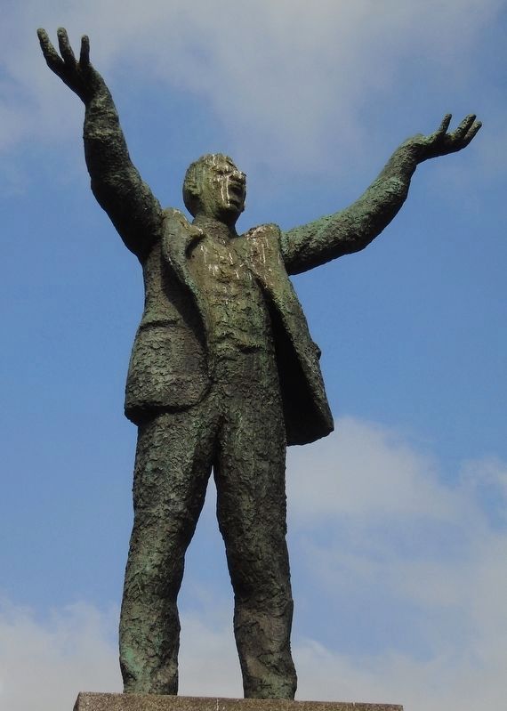Jim Larkin Statue. Click for full size. Jim Larkin Statue image. Click for full size.