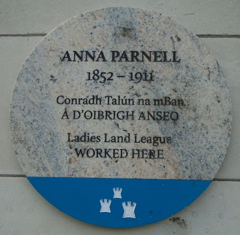 Anna Parnell Marker. Click for full size. Anna Parnell Marker image. Click for full size.