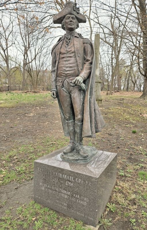 General Nathanael Greene Marker. Click for full size. General Nathanael Greene Marker image. Click for full size.