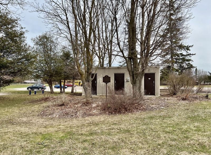 Kitchener-Waterloo Municipal Airport Marker. Click for full size. Kitchener-Waterloo Municipal Airport Marker image. Click for full size.