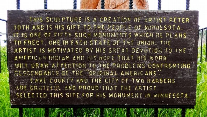 Trail of the Whispering Giants Marker image. Click for full size.