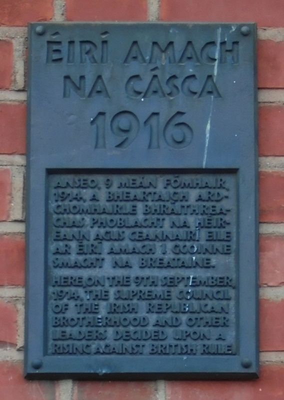 Decision To Rise Against British Rule Marker. Click for full size. Decision To Rise Against British Rule Marker image. Click for full size.