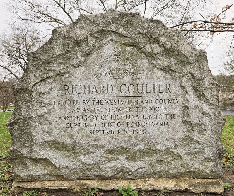 Richard Coulter Marker image. Click for full size.