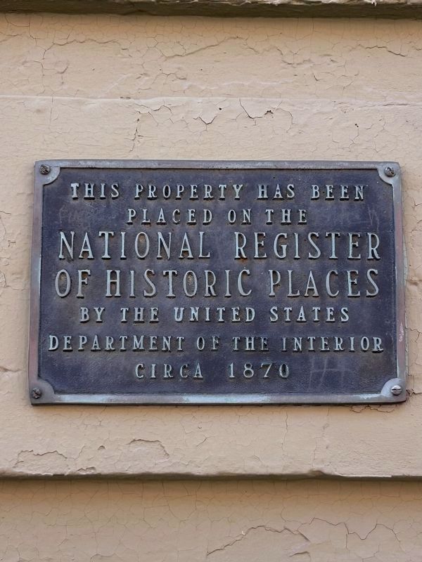 Historic Building Marker. Click for full size. Historic Building Marker image. Click for full size.