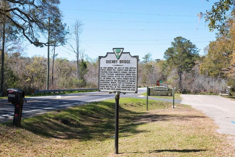 Quenby Bridge Marker. Click for full size. Quenby Bridge Marker image. Click for full size.