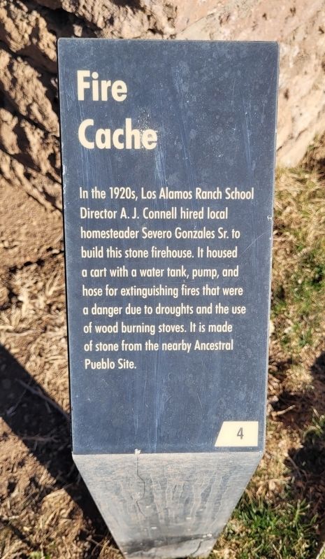 Fire Cache Marker image. Click for full size.