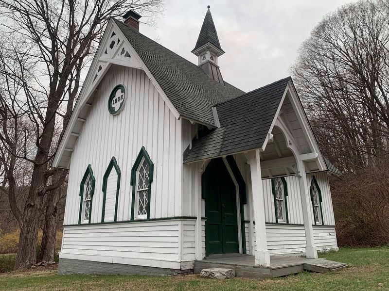 Mekeel’s Corners Chapel. Click for full size. Mekeel’s Corners Chapel image. Click for full size.