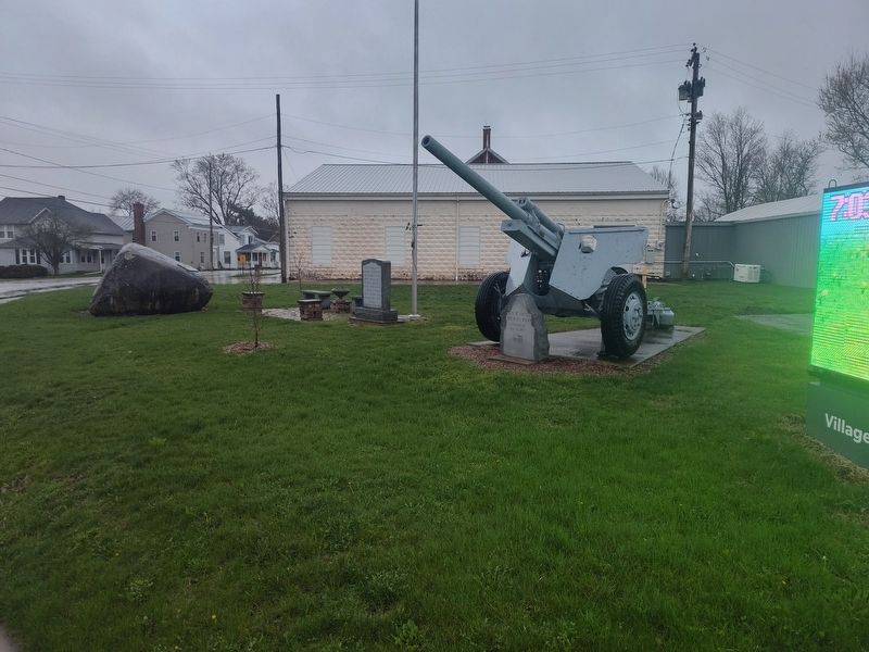 North Fairfield Veterans Memoral Marker. Click for full size. North Fairfield Veterans Memoral Marker image. Click for full size.
