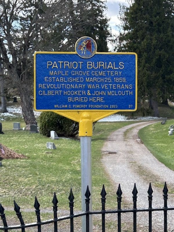 Patriot Burials Marker. Click for full size. Patriot Burials Marker image. Click for full size.