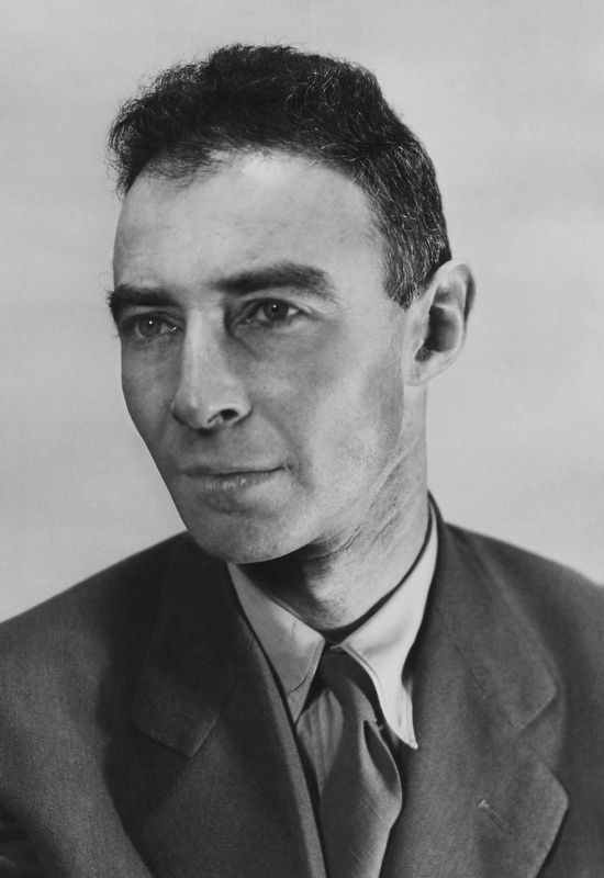 Dr. J. Robert Oppenheimer image. Click for full size.