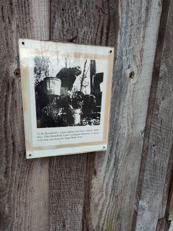 Malabar Farm Maple Syrup Sugar Shack Marker image. Click for full size.