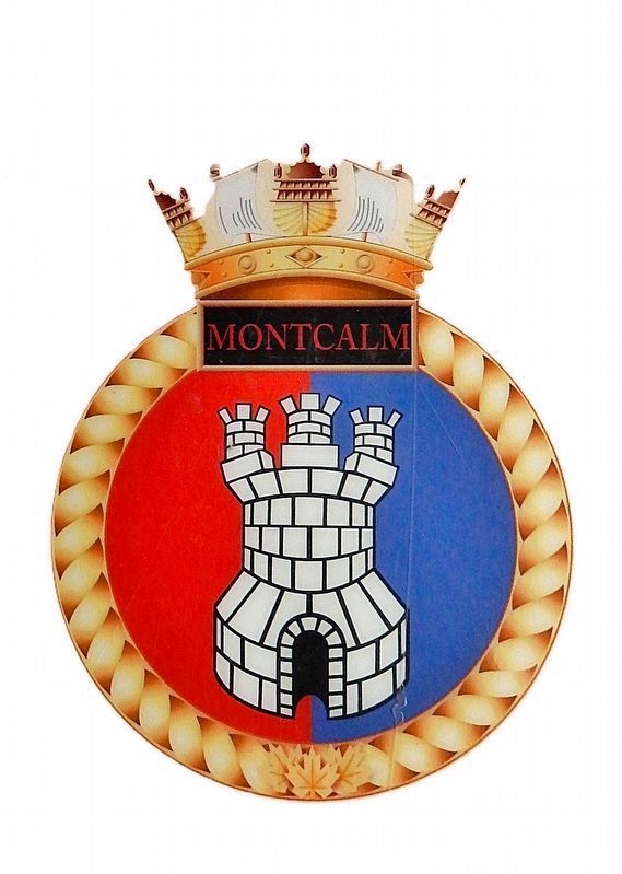 Marker detail: Insigne de la Division / Division Emblem image. Click for full size.