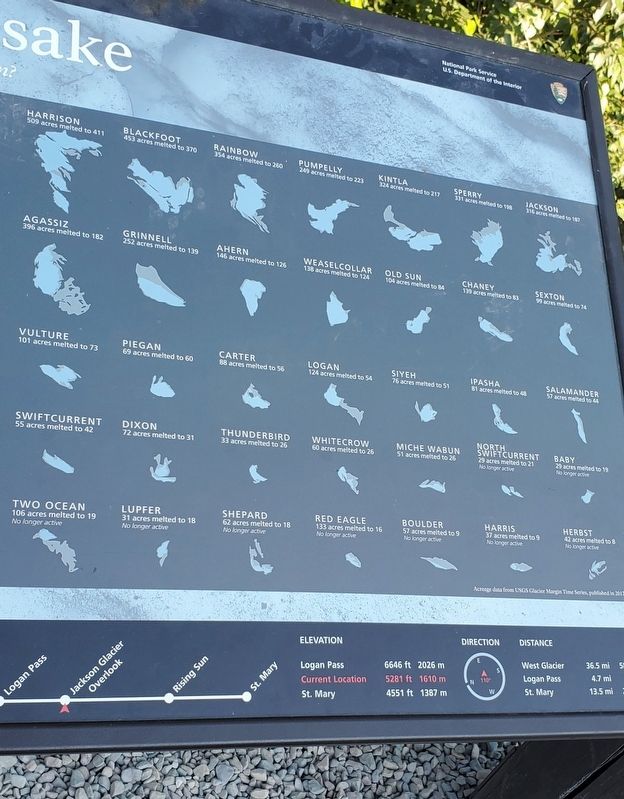 Losing a Namesake Marker image. Click for full size.