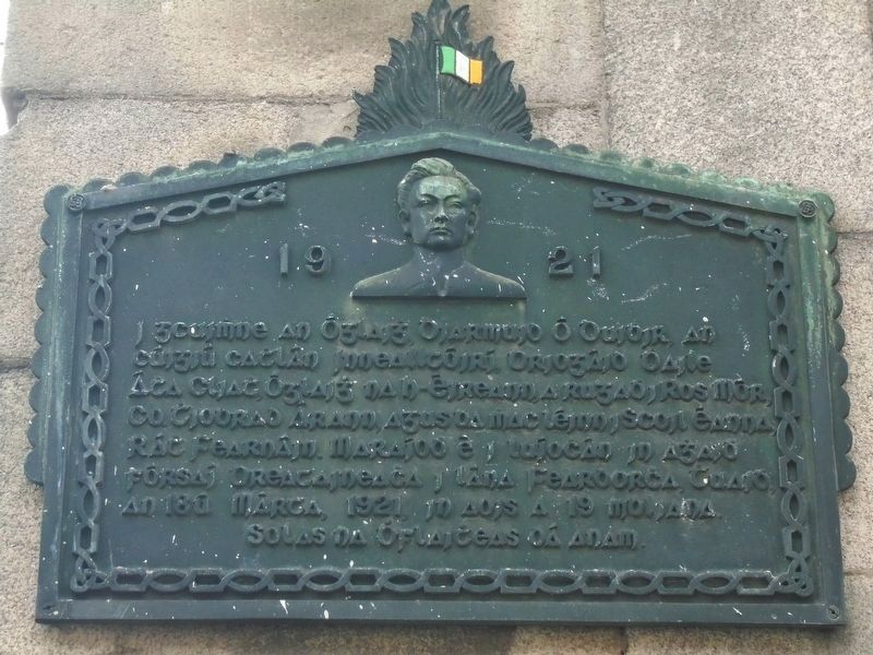 Diarmuid Ó Duidir Marker. Click for full size. Diarmuid Ó Duidir Marker image. Click for full size.