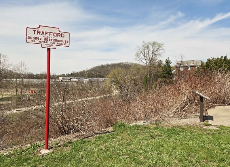 Trafford Marker image. Click for full size.
