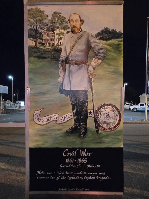 Civil War Marker image. Click for full size.