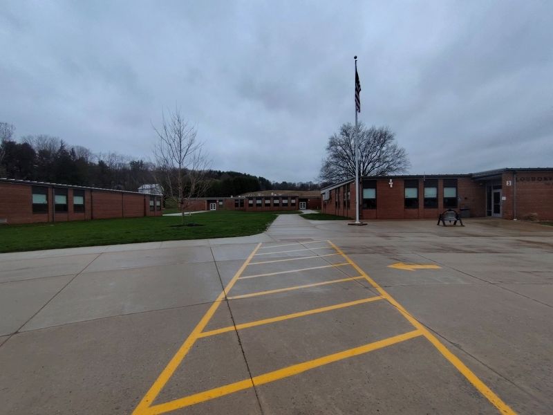 Loudonville High School. Click for full size. Loudonville High School image. Click for full size.