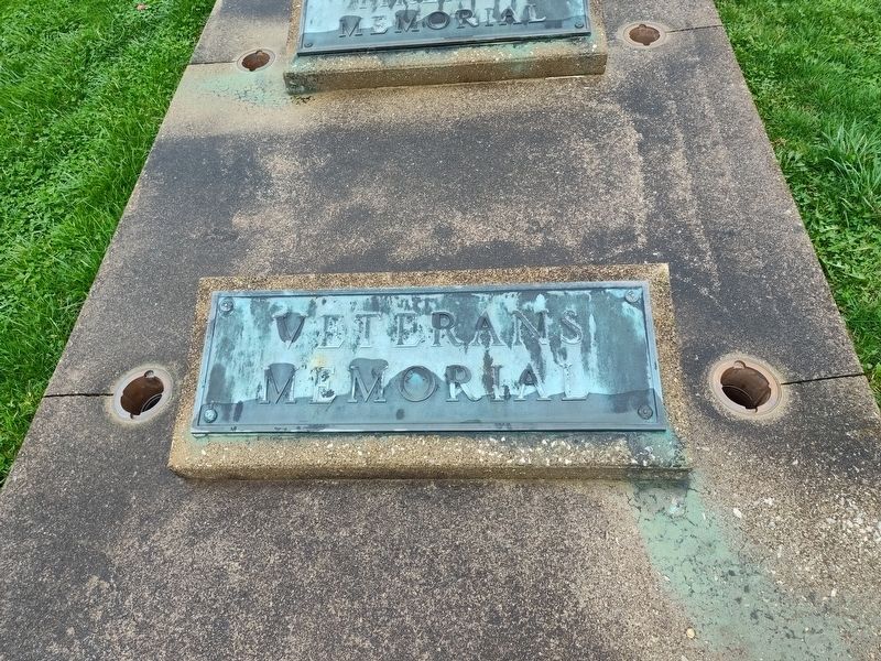 Green Lawn Cemetery Veterans Memorial Marker. Click for full size. Green Lawn Cemetery Veterans Memorial Marker image. Click for full size.