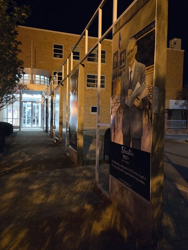Medicine Marker near the Elizabethtown City Hall entrance image. Click for full size.