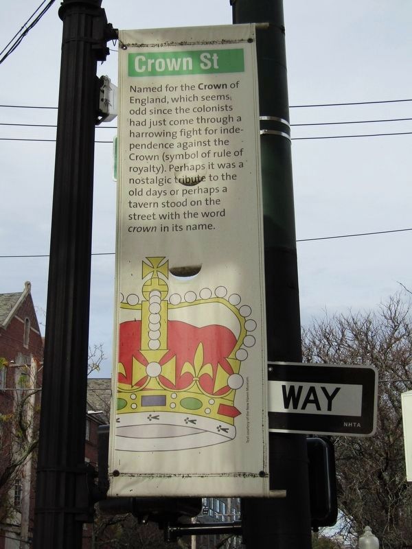 Crown St Marker. Click for full size. Crown St Marker image. Click for full size.