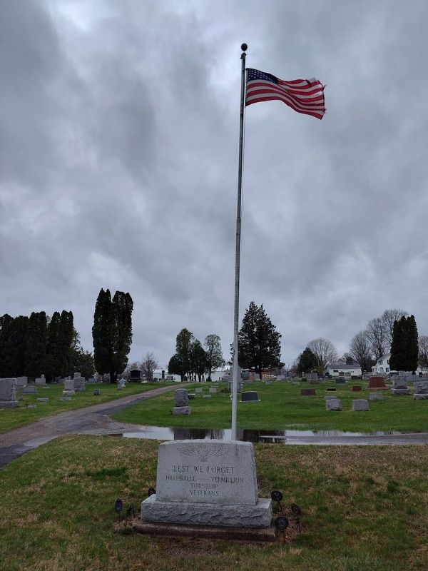 Hayesville - Vermillion Township Veterans Memorial image. Click for full size.