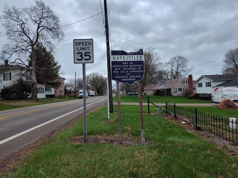 Hayesville Marker. Click for full size. Hayesville Marker image. Click for full size.