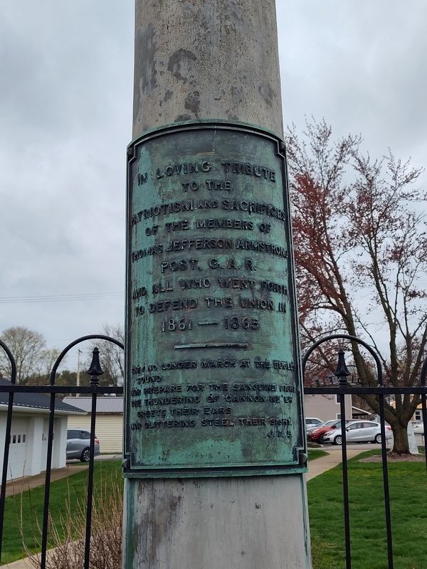 Hayesville Civil War Memorial Marker. Click for full size. Hayesville Civil War Memorial Marker image. Click for full size.